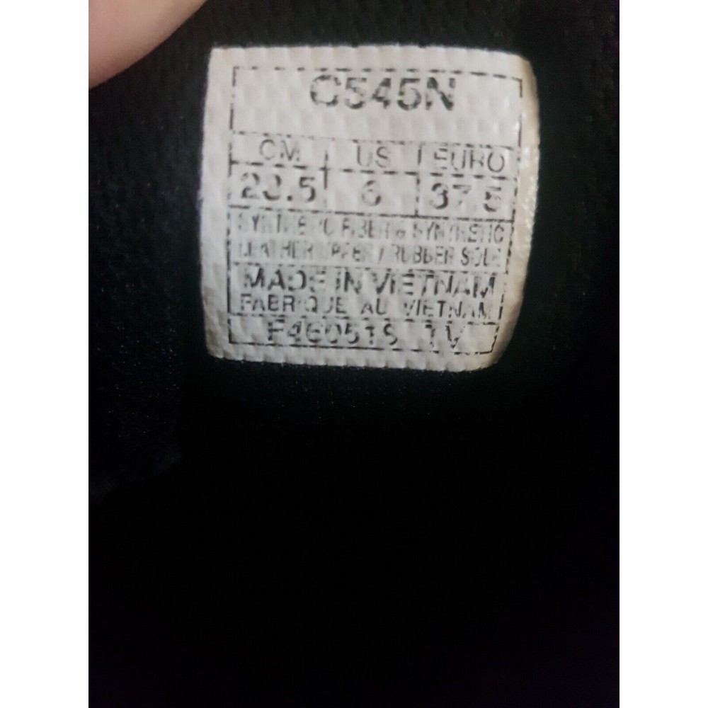Asics Matflex Gym Shoes size 6 Black & White - Picture 6 of 6